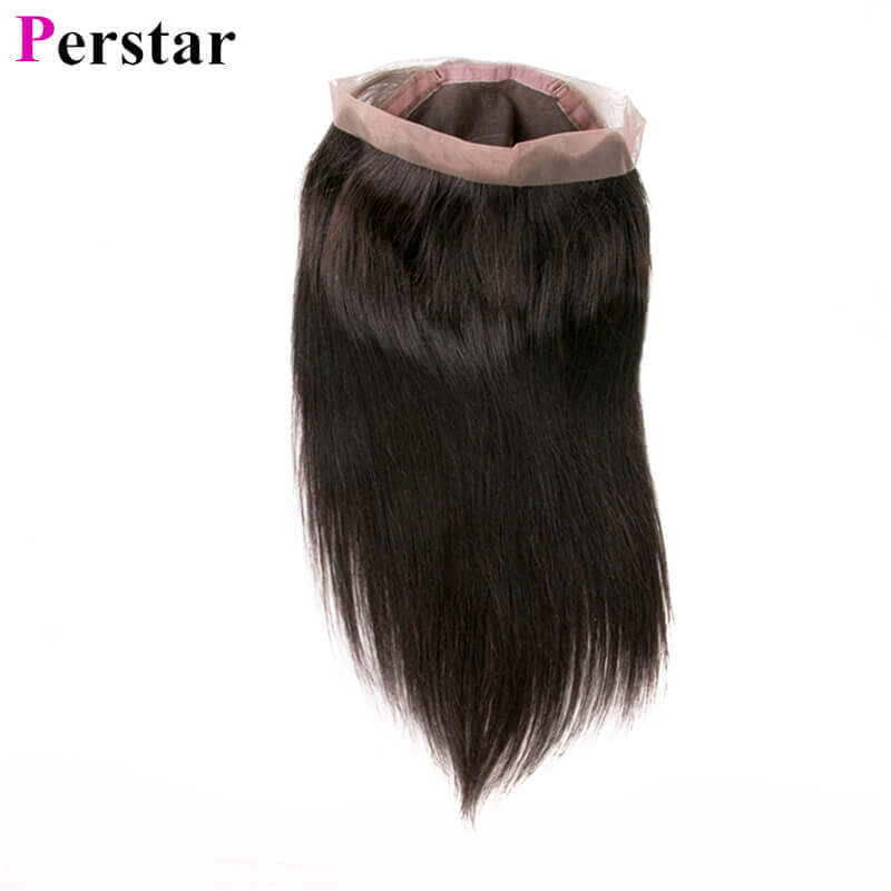 straight hair 360 lace frontal