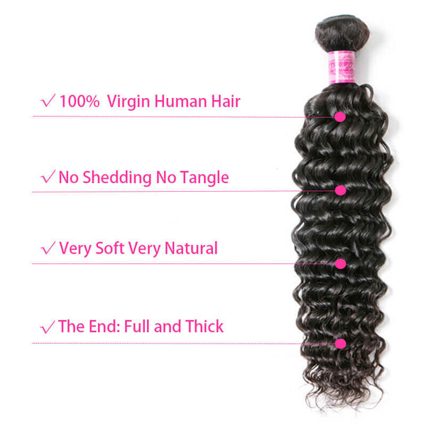 virgin human hair 1 bundle